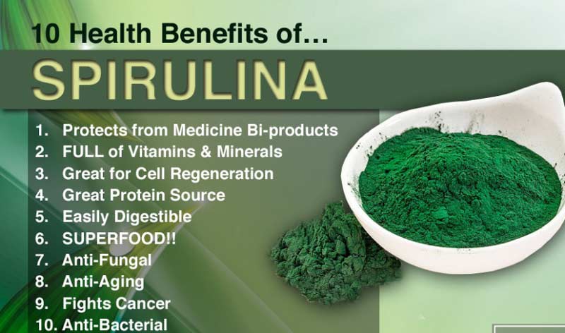 spirulina nauda