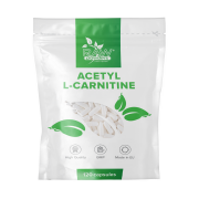 Raw Powders Acetyl L-Carnitine 120 kapsulių