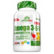 Amix GreenDay® Super Omega 3-6-9 90kaps.