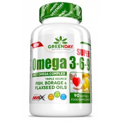 Amix GreenDay® Super Omega 3-6-9 90kaps. 