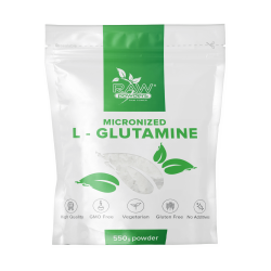 RAW Powders Micronized L-Glutamine 550g 