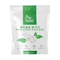 RAW Powders BCAA 8:1:1 500tbl 