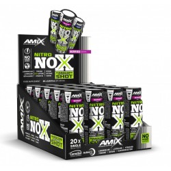 Amix™ Prieš - treniruotinis papildas Nitro Nox Shot 20 x 60ml (su skoniu) 