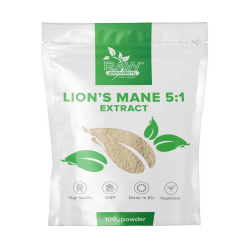 Raw Powders Lion's Mane 5:1 ekstraktas 100 g. 