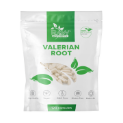 Raw Powders Valerian Root ( Valerijonų šaknies ekstraktas) 120 kaps.
