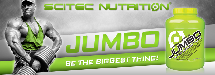 scitec nutrition jumbo raumeninei masei ir jegai